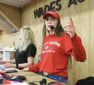 Young auctioneer doesn't let age deter her from pursuing passion